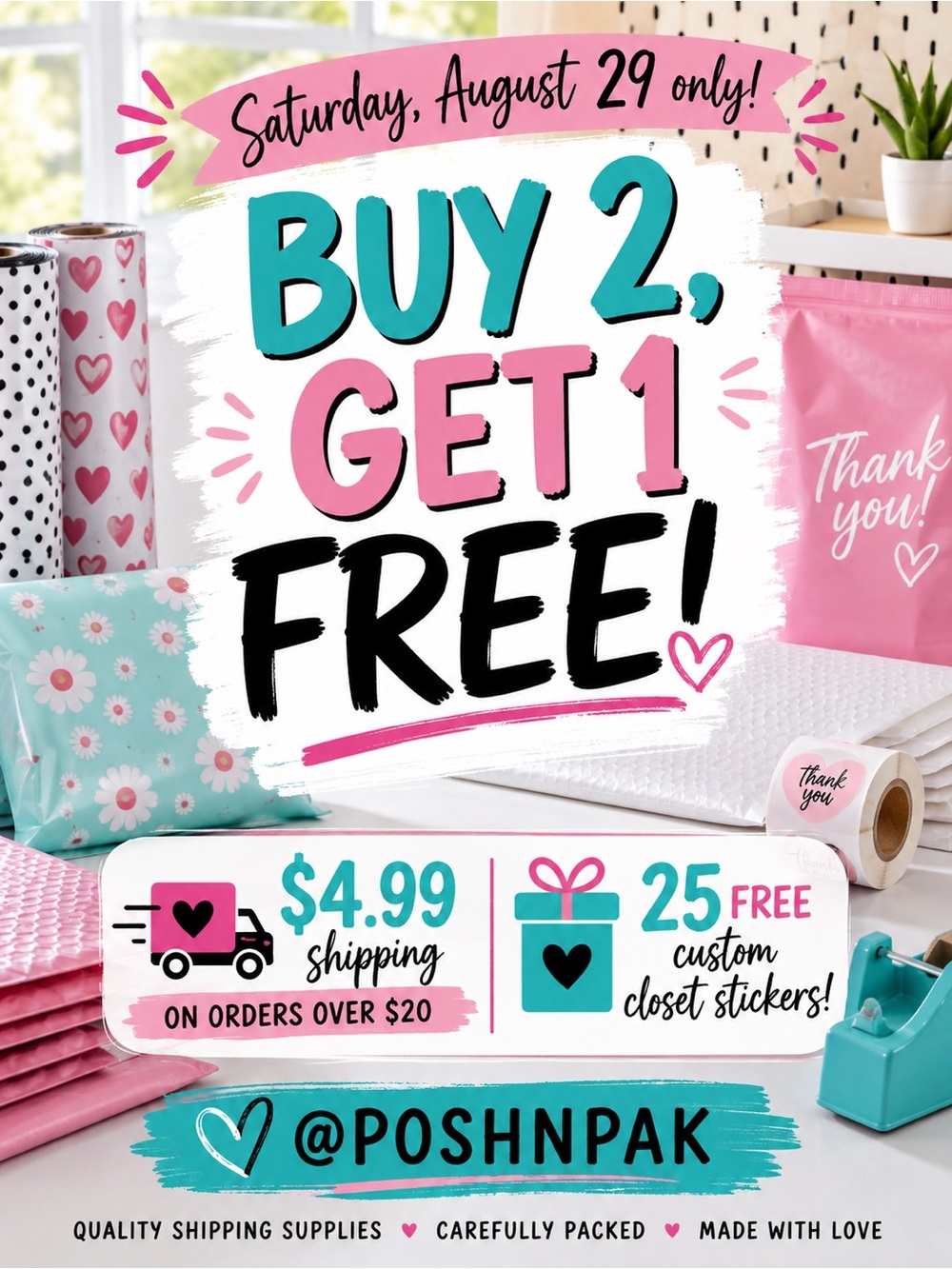 WEEKEND PROMO ENDS 8/29!
